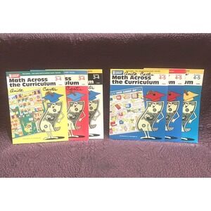(6)math Across The Curriculum Activities Workbook Grades 3-4 & 4-5 Poster‎ Books